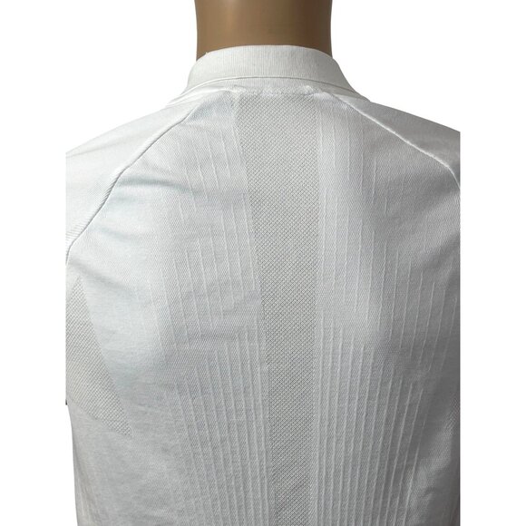 Adidas Men’s Polo Shirt Tennis Golf S White Training Essentials Short Sleeve - Picture 13 of 16